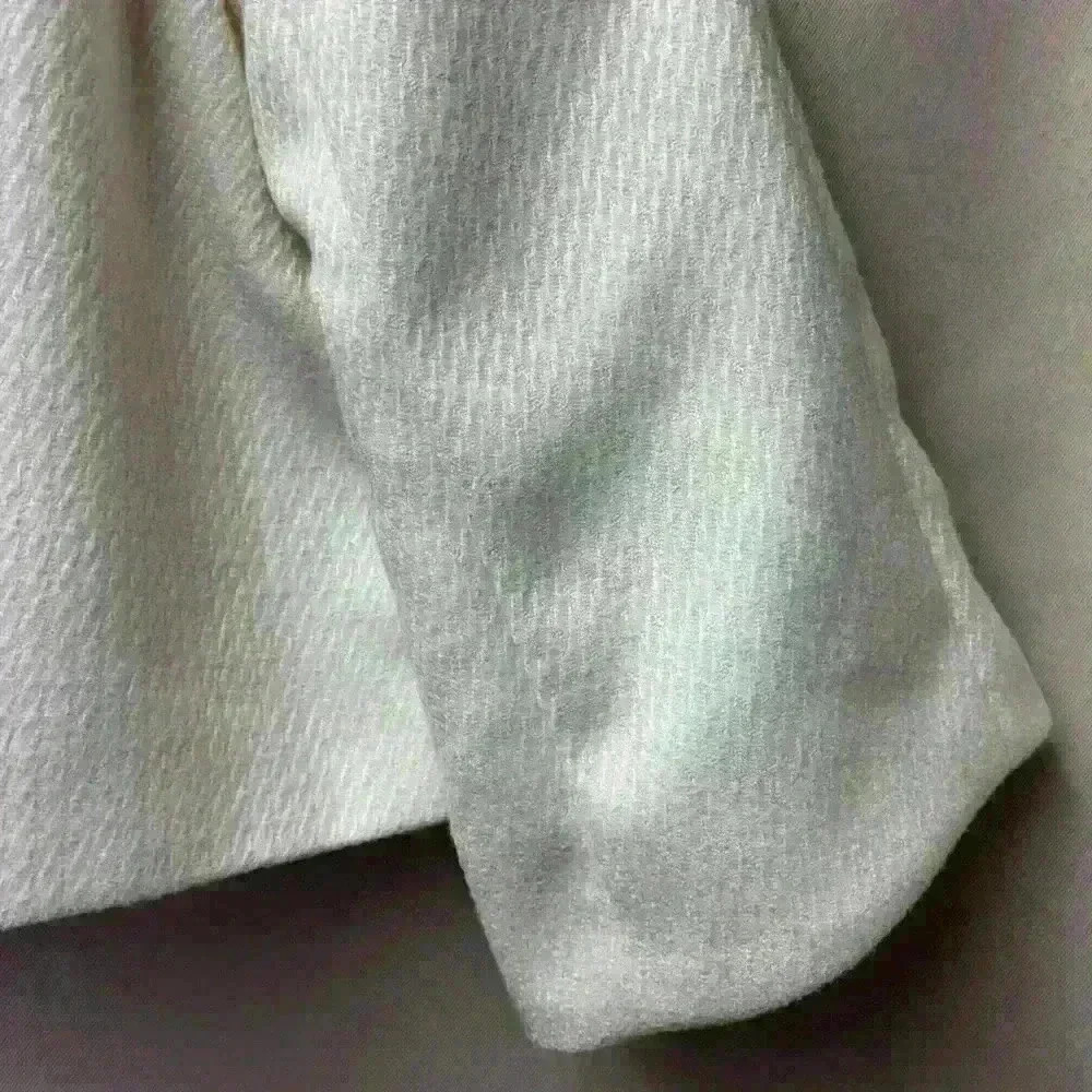 CoffeeShop Cropped Coat Button Lined Size Small Cream Color - Picture 6 of 11